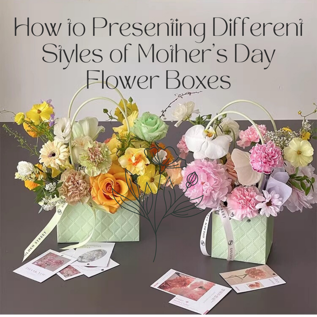 How to Presenting Different Styles of Mother's Day Flower Boxes