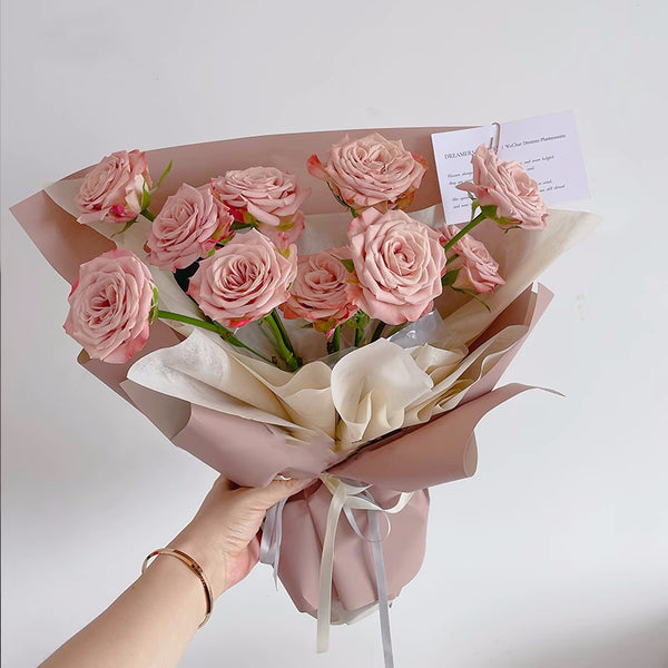    flower-paper-wrapping