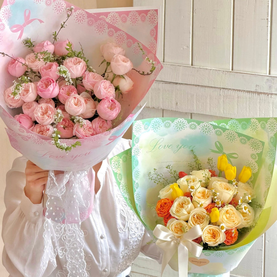 flower-wrapping-paper