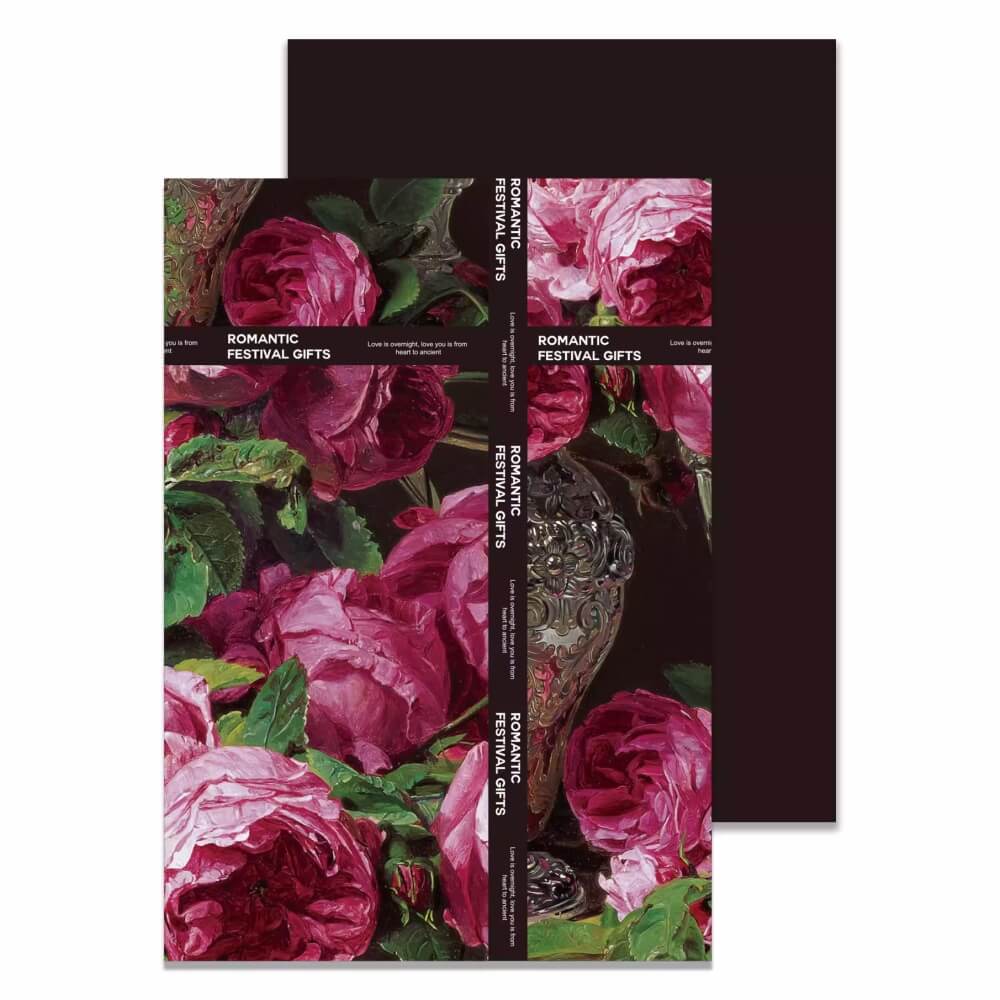 flowers-wrapping-paper