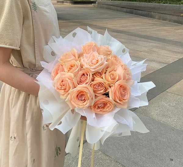    floral-paper-wrap