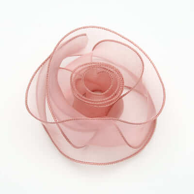 Catch-End Organza Fishtail Gift Ribbon, 1.6 Inch x 10 Yards, 1 Roll