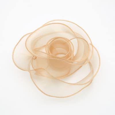 Catch End Organza Gift Fishtail Ribbon, 1.6 inch*10 yard, 1Roll