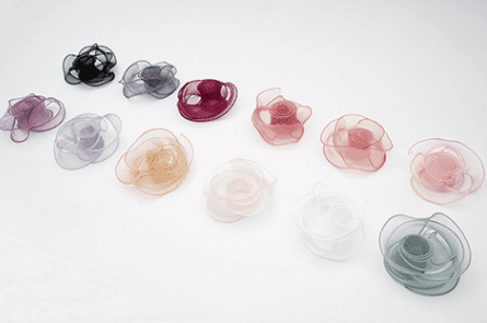 Catch-End Organza Fishtail Gift Ribbon, 1.6 Inch x 10 Yards, 1 Roll