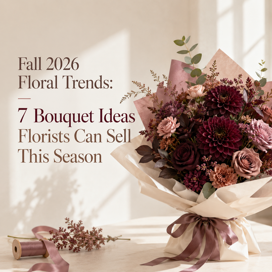 Fall 2026 Floral Trends: 7 Bouquet Ideas Florists Can Sell This Season