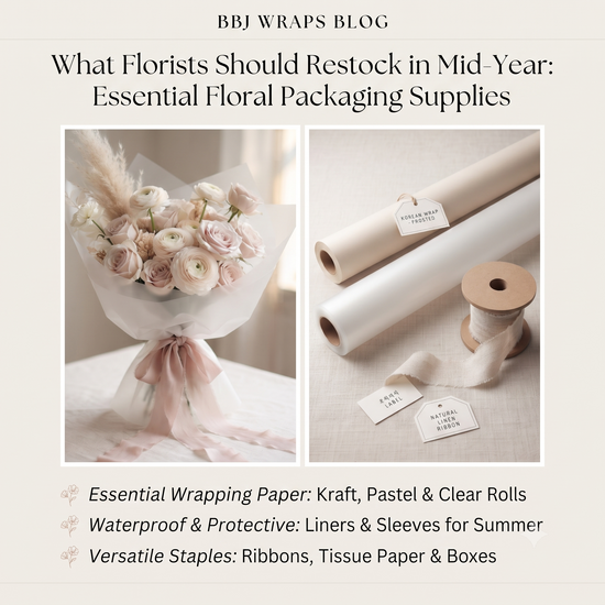 What Florists Should Restock in Mid-Year: Essential Floral Packaging Supplies