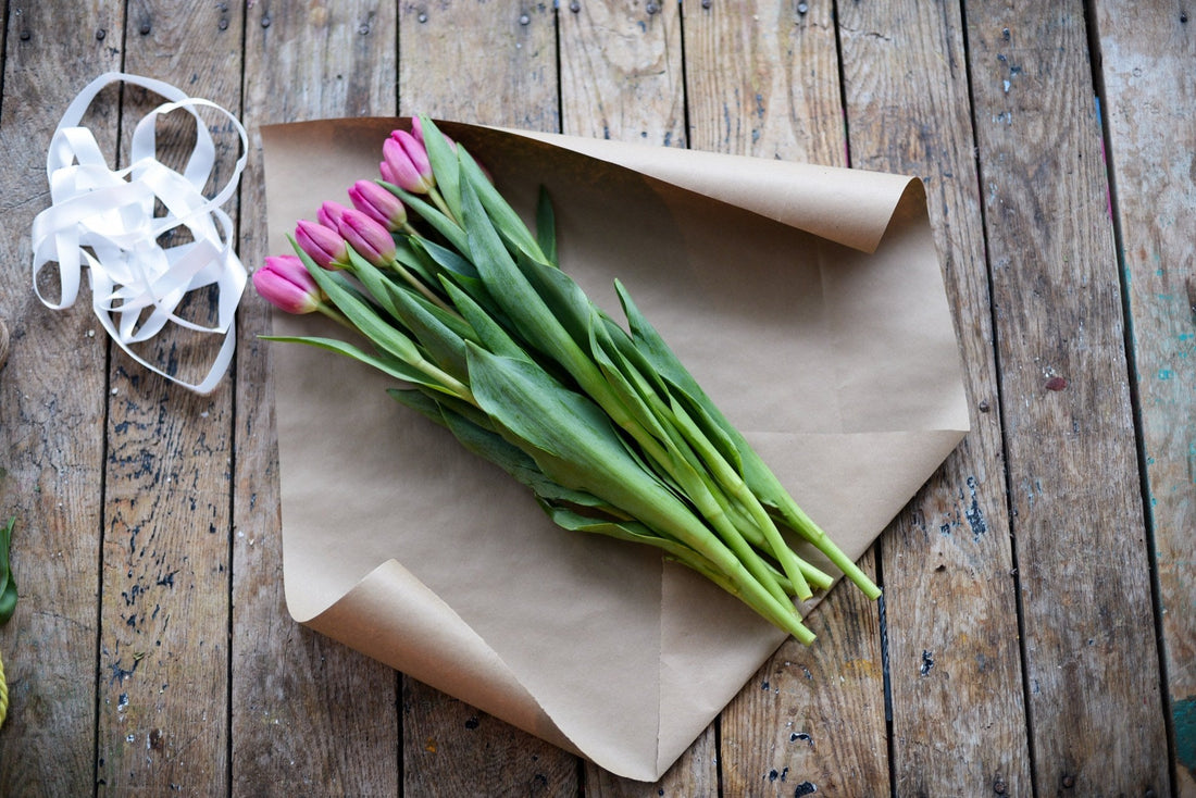 HOW TO WRAP FLOWERS – CREATIVE IDEAS - STEP BY STEP GUIDE - BBJ WRAPS