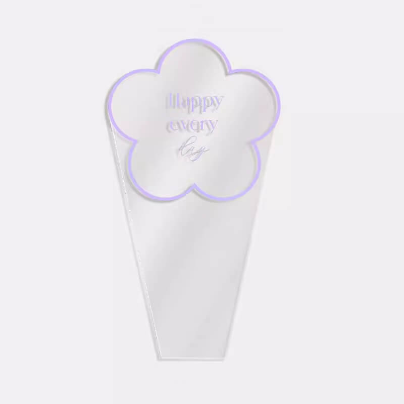 Flower Multi-pack Floral Bouquet Packaging Sleeve Bags, 3.5 x 9.4 x 17.3 Inches - 100 Counts