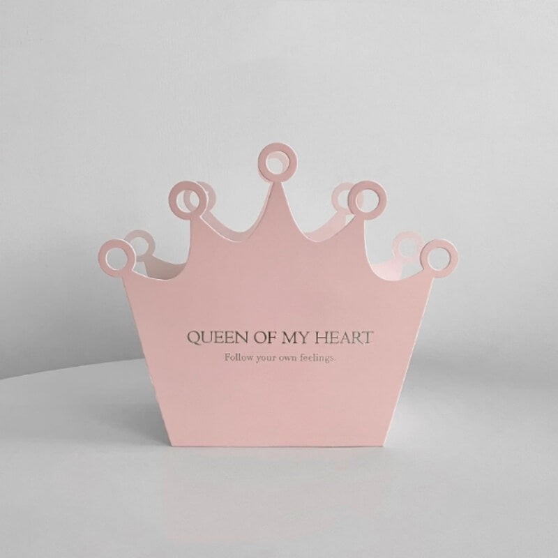 Crown-Shaped Flower Arrangement Box Set, 10.4×8.9×3.7 Inch - 3 Counts