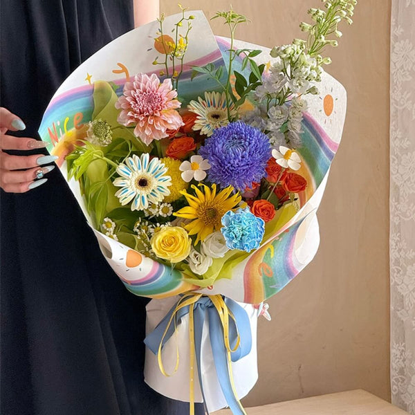 bouquet-wrapping-paper