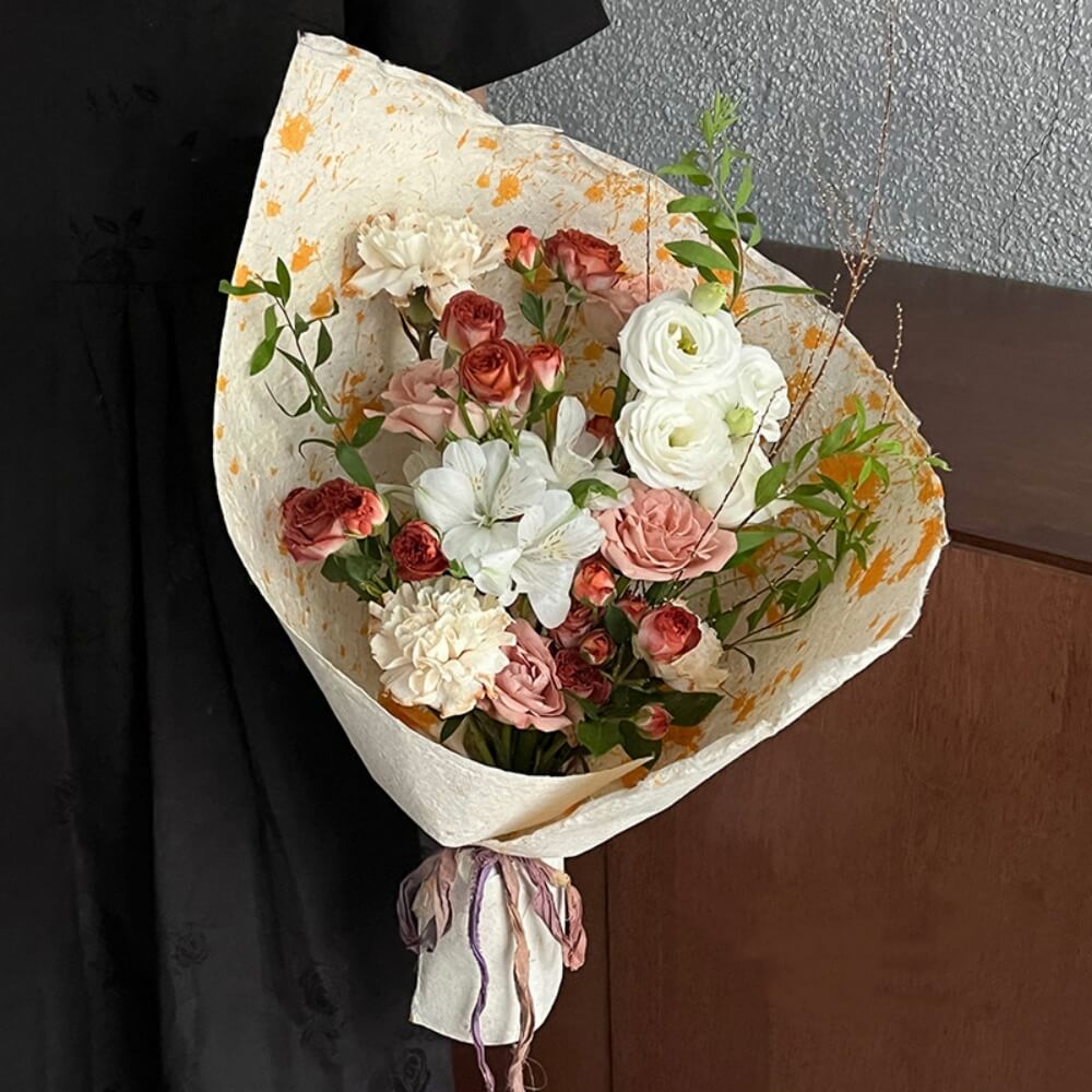 bouquet-wrapping-paper