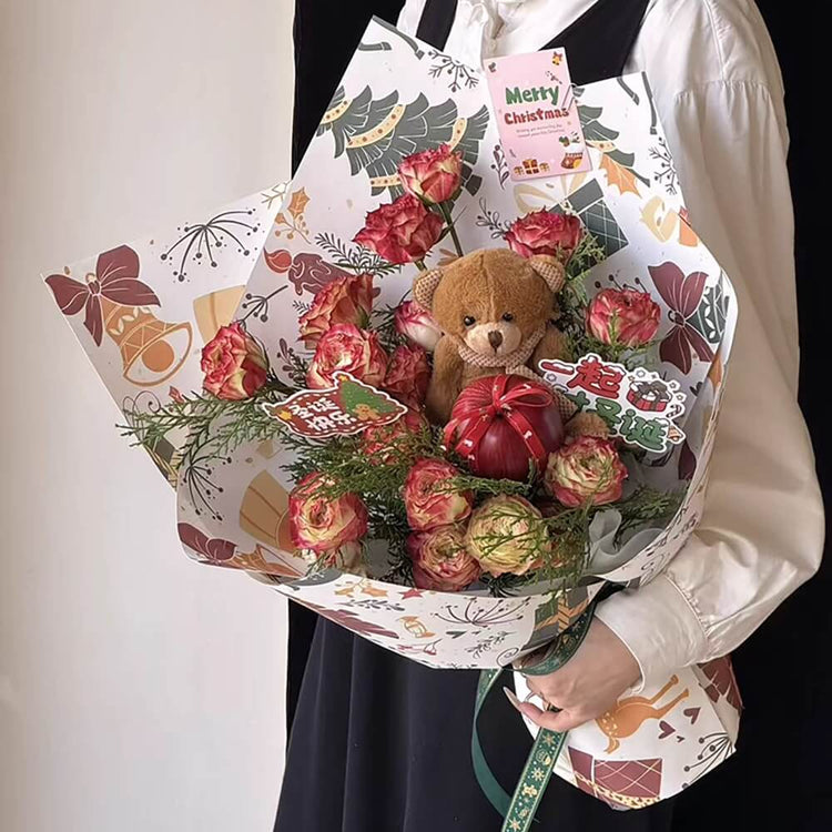 bouquet-wrapping-paper