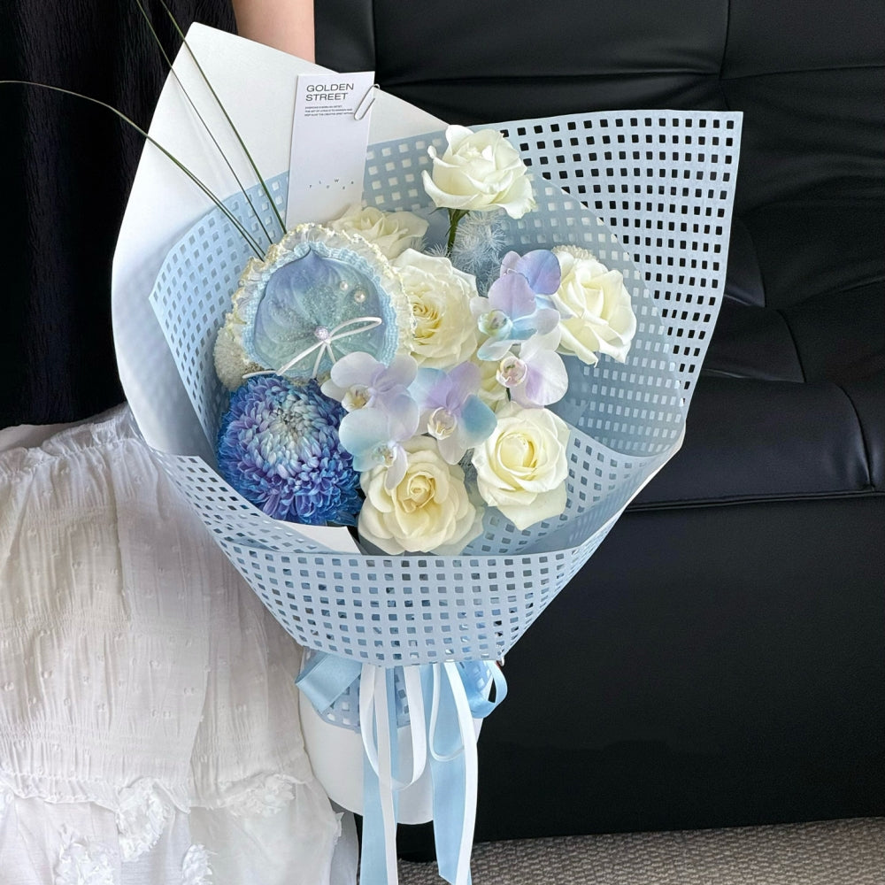 bouquet-wrapping-paper