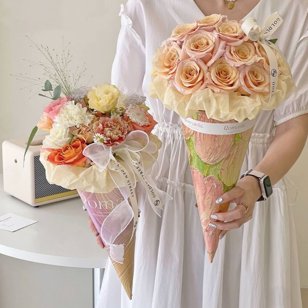 bouquet-wrapping-paper