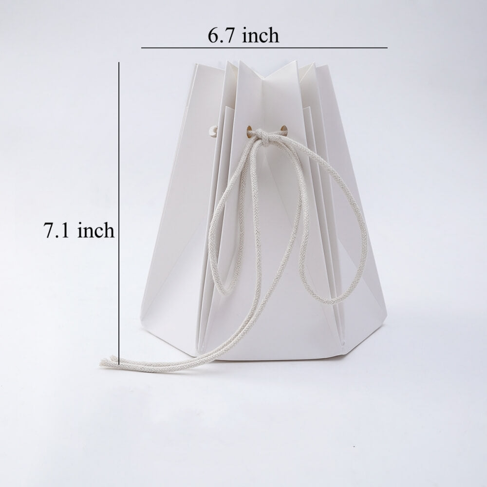 Waterproof Kraft Flower Bouquet Wrapping Bag, 6.7 x 7.1 Inch - 2 Counts