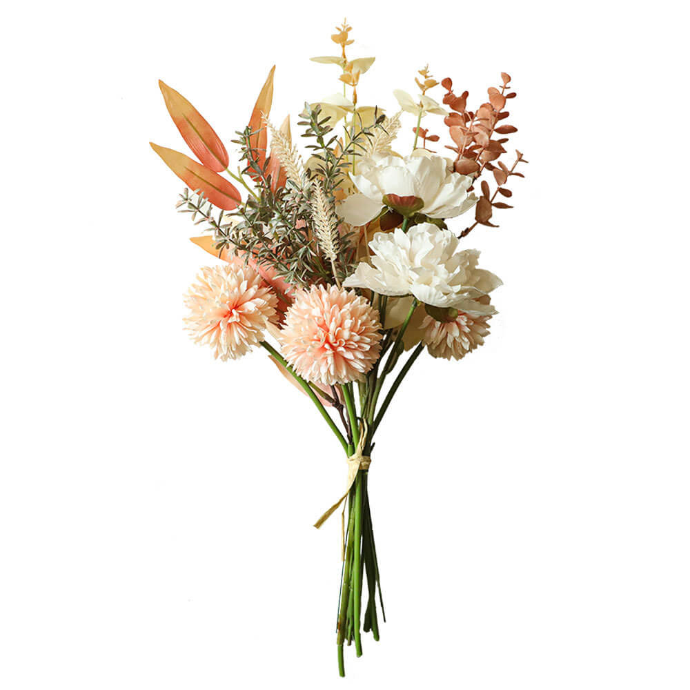 INS Peonies and Dandelions Artificial Flowers Bouquet for Home Decor, 1 Bunch