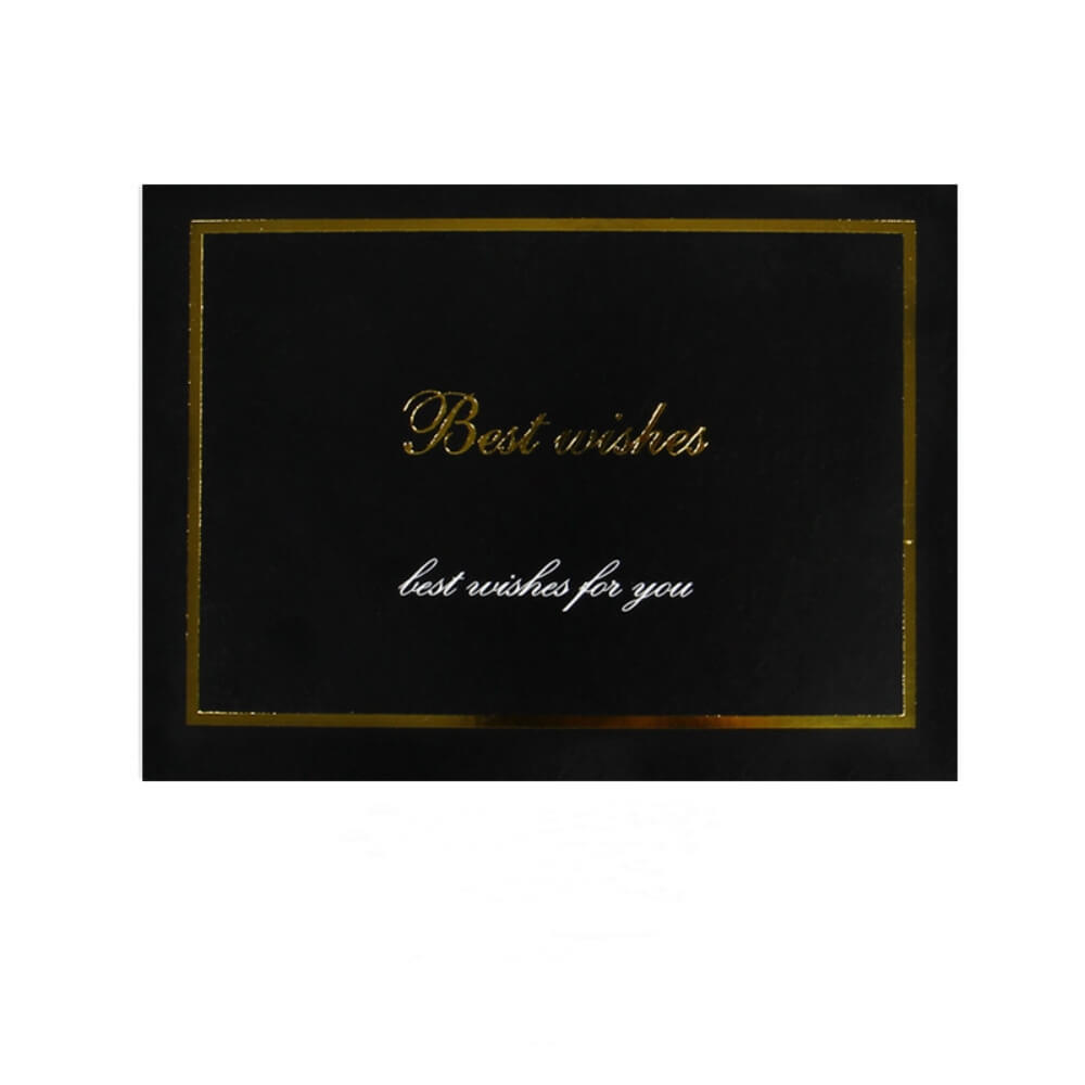 Foil-Stamped Greeting Cards for Floral Bouquets on Valentine's Day, 3.5 x 5.1 Inch - 20 Sheets