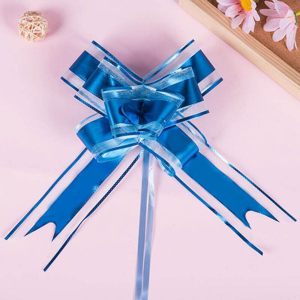 12pcs Pull Bow Ribbon Gift Wrapping Bows Car Gift Weeding Large Pull Bow  Gift Packaging Wedding Dec Birthday Party Gift Wrap Bow - AliExpress