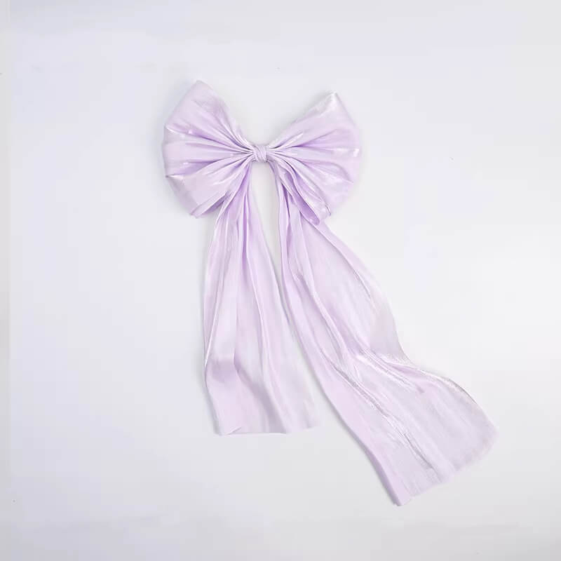 Pearl Organza Bow Flower Ribbon for Bouquets Floral Supplies for Fresh Flowers & Flower Arrangement Supplies, 7.9 Inch*1.3 Yard - 2 Ribbons
