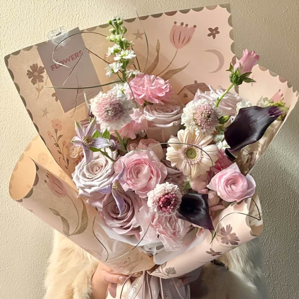 floral-wrapping-paper-for-bouquets