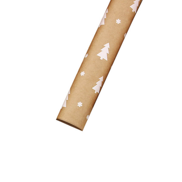 Minimalist Elegant Brown Twine Jute Solid Plain Wrapping Paper