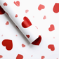 Heart Thick Flower Wrapping Paper, 22.4×22.4 Inch - 20 Sheets