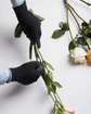 Protective Non-Slip and Wear-Resistant Florist Gloves with Nitrile Coating, M/L