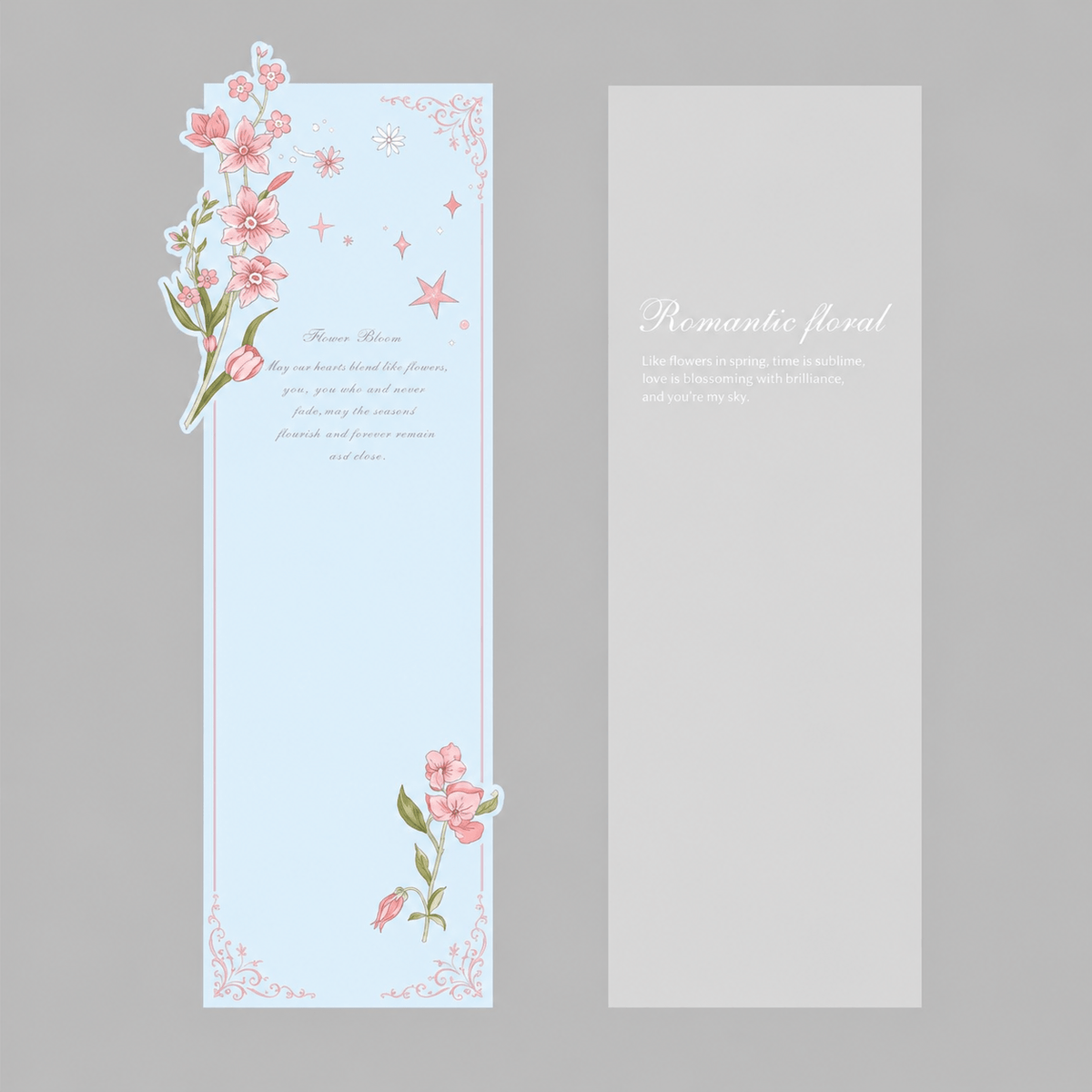 Forest Style Single Stem Flower Bags for Bouquets Clear Plastic Flower Bag, 5.9" x 17.5" - 10 Counts