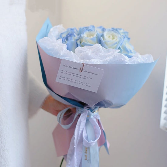 flower-bouquet-wrapping-paper