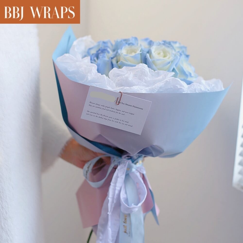 flower-bouquet-wrapping-paper