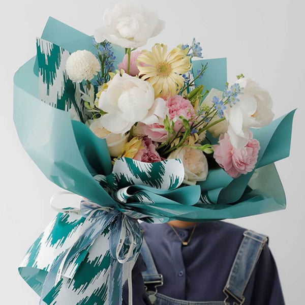 flower-paper-wrapping