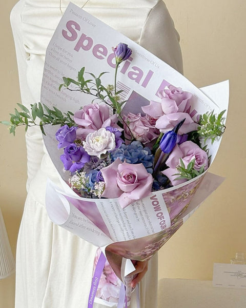flower-paper-wrapping