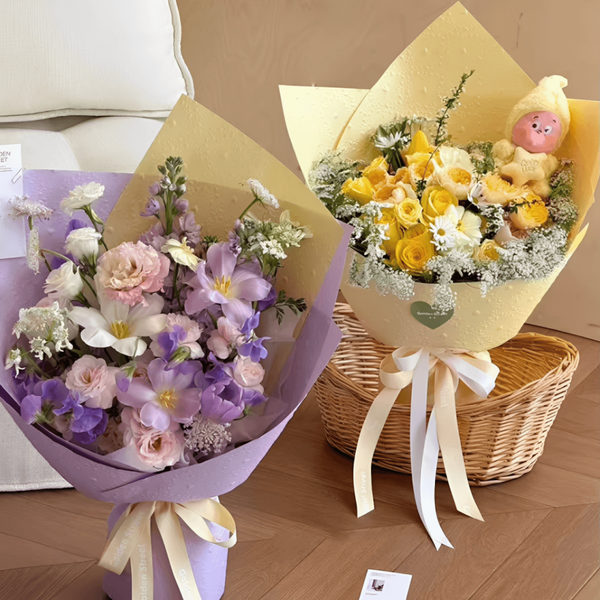 flower-paper-wrapping