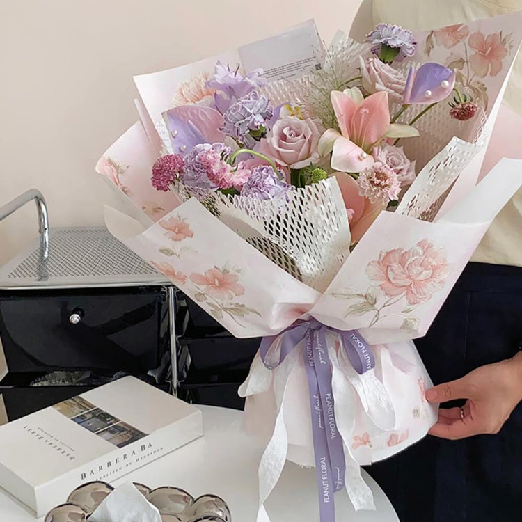 flower-paper-wrapping