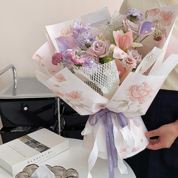 flower-paper-wrapping
