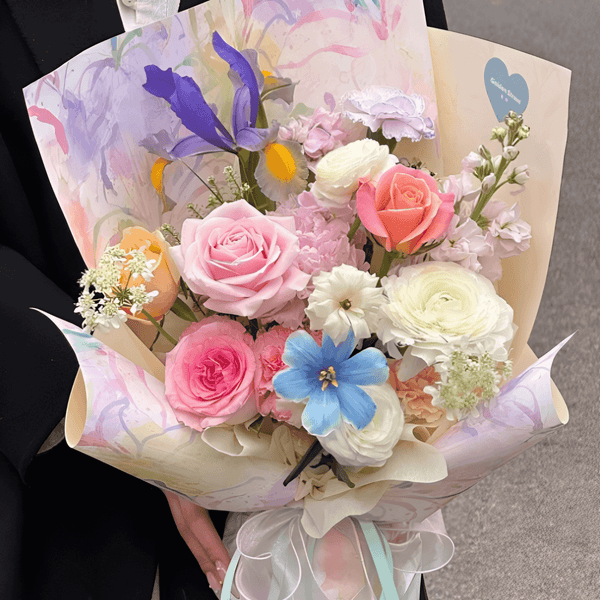 flower-paper-wrapping