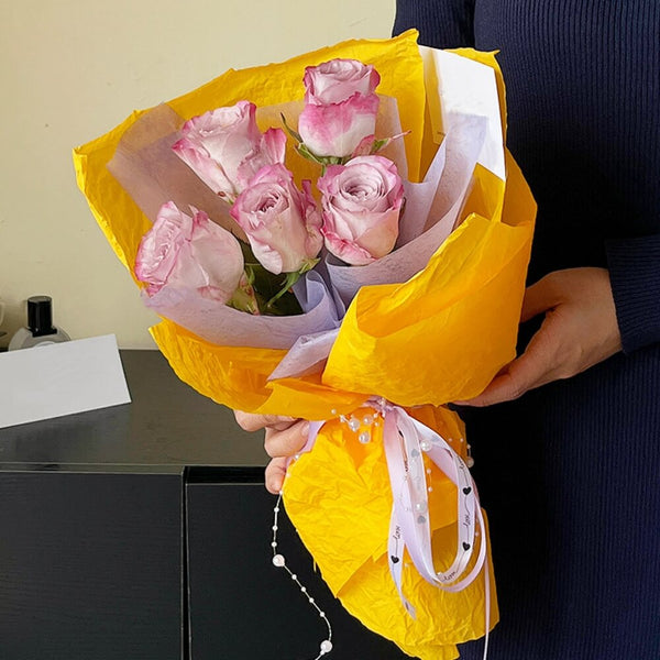 flower-paper-wrapping
