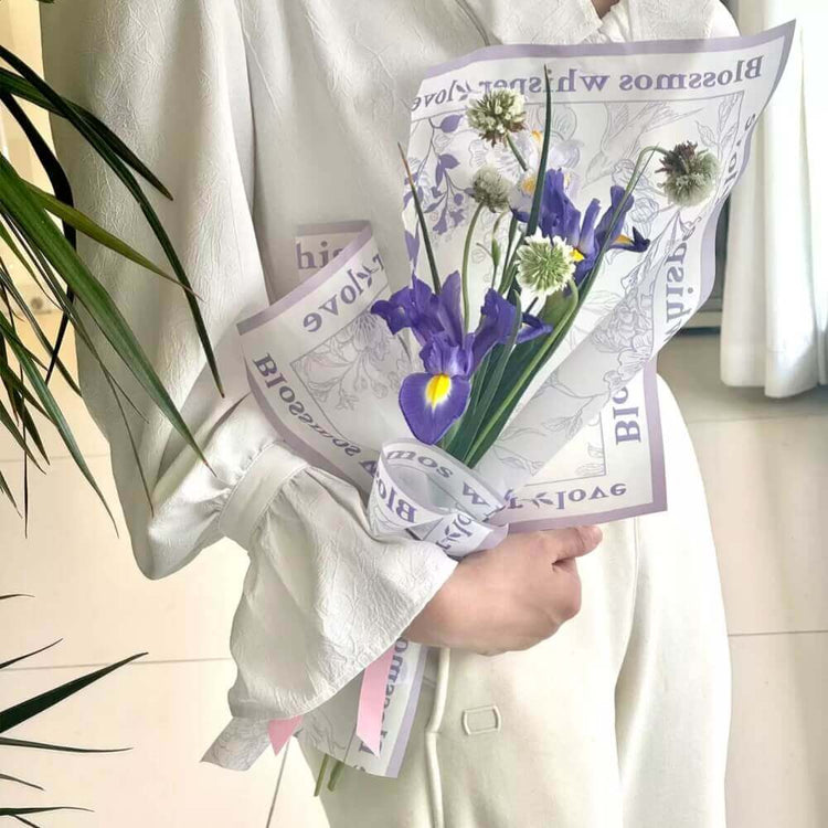 flower-paper-wrapping