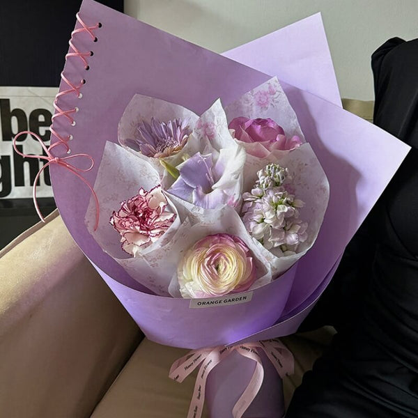 flower-paper-wrapping