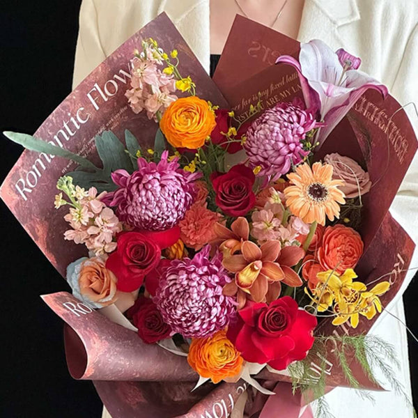 flower-paper-wrapping