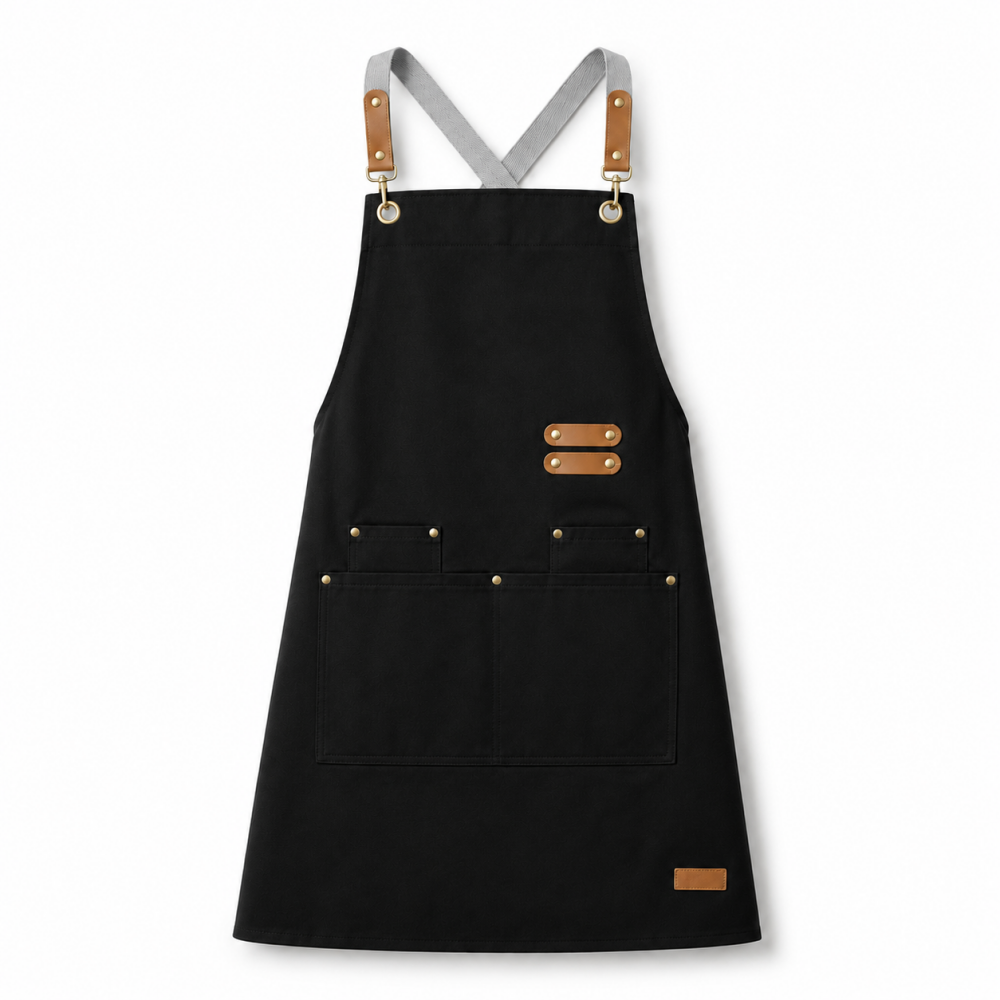 Adjustable Jeans Canvas Apron For Florists, 31.5×27.56 Inch - 1 Set
