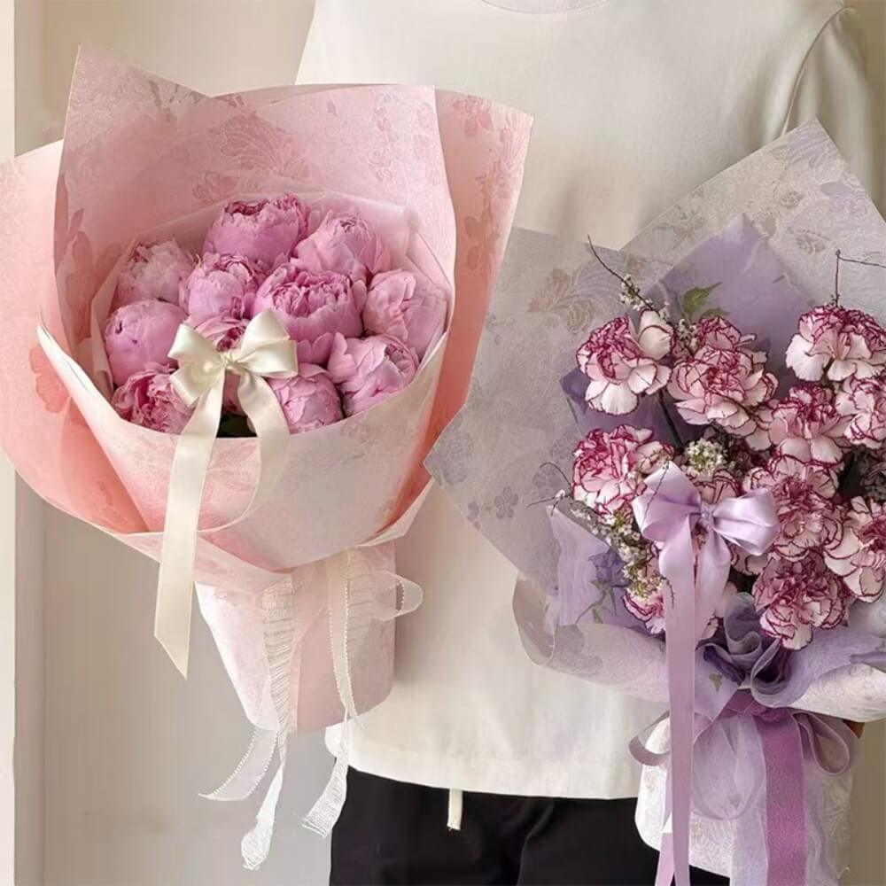 flower-wrapping-paper