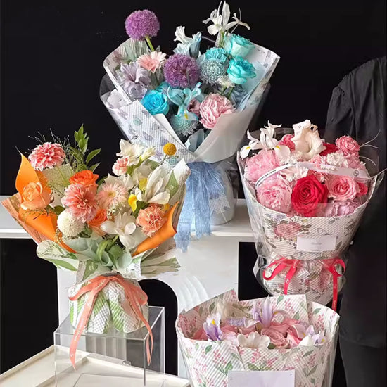 flower-wrapping-paper