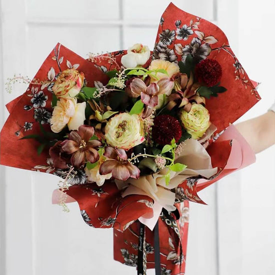 flower-wrapping-paper