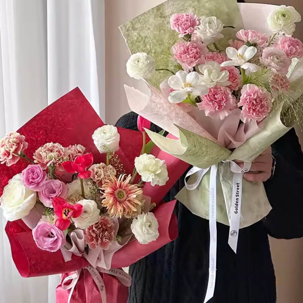 flower-wrapping-paper