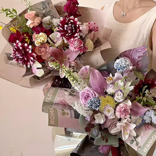 flower-wrapping-paper