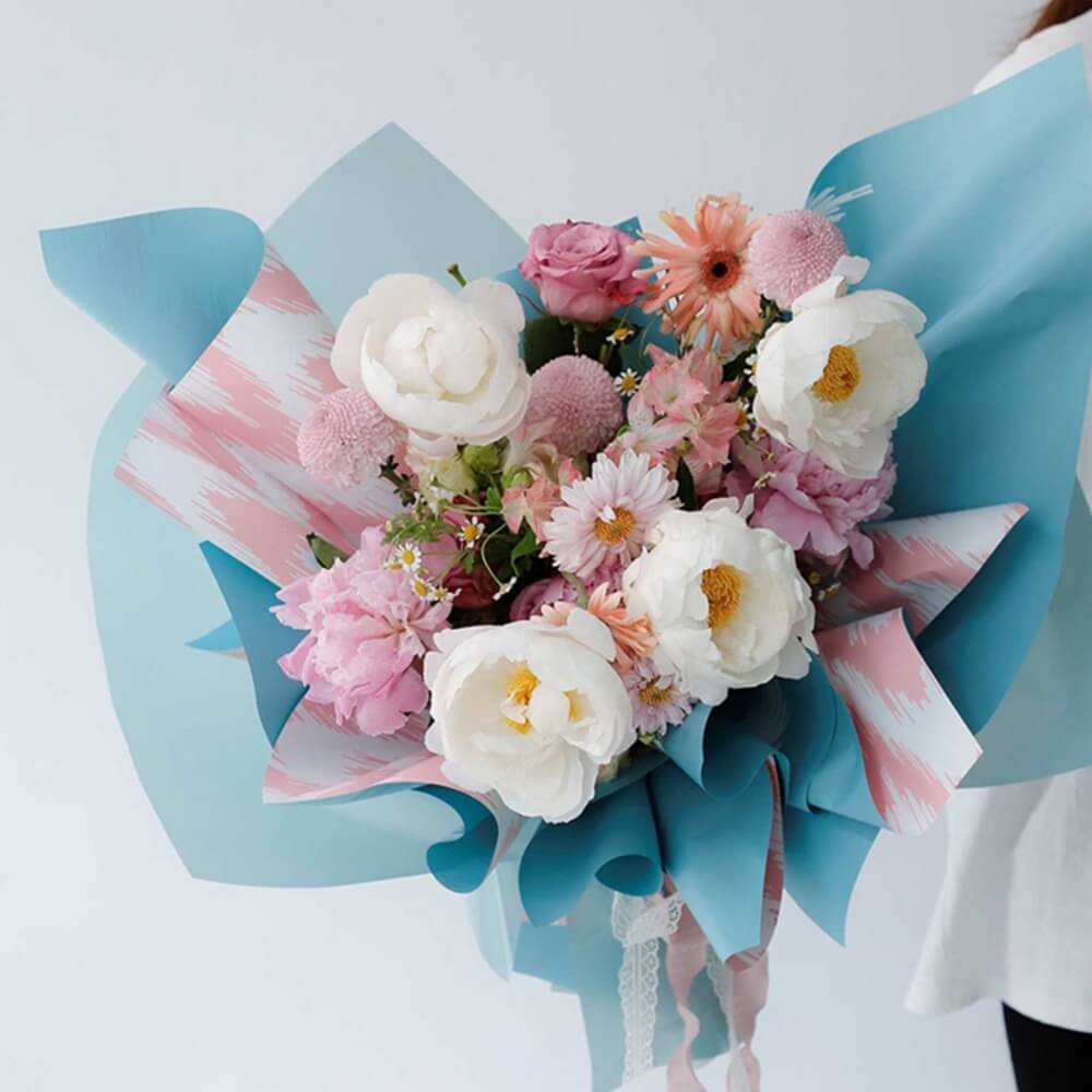 flower-wrapping-paper