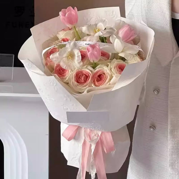 flower-wrapping-paper