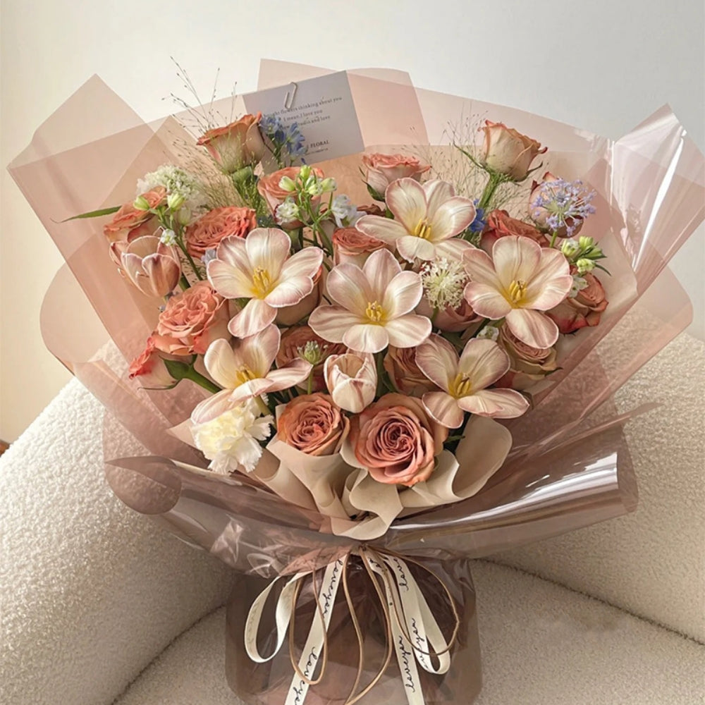 flower-wrapping-paper