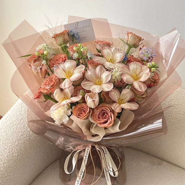 flower-wrapping-paper